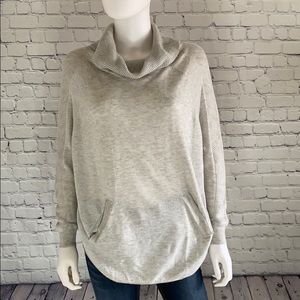 Fate Sweater Cowl Neck Soft Comfy Small Grey